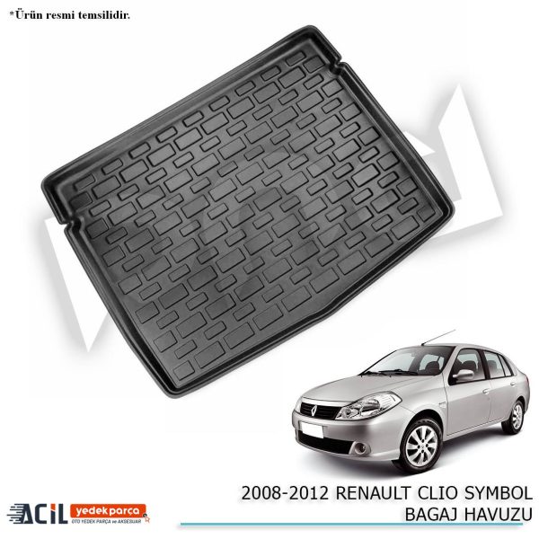 2008-2012 RENAULT SYMBOL BAGAJ HAVUZU