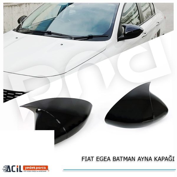 2015+ FIAT EGEA BATMAN YARASA AYNA KAPAGI P.BLACK