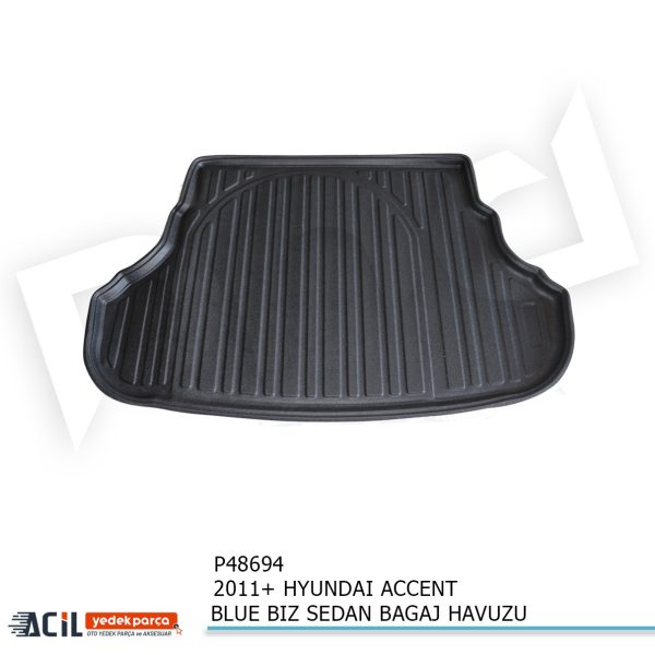 2011+ HYUNDAI ACCENT BLUE BIZ SEDAN BAGAJ HAVUZU