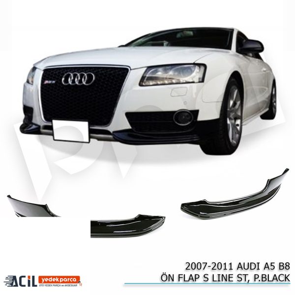 2007-2011 AUDI A5 B8 ON FLAP S LINE ST, P.BLACK