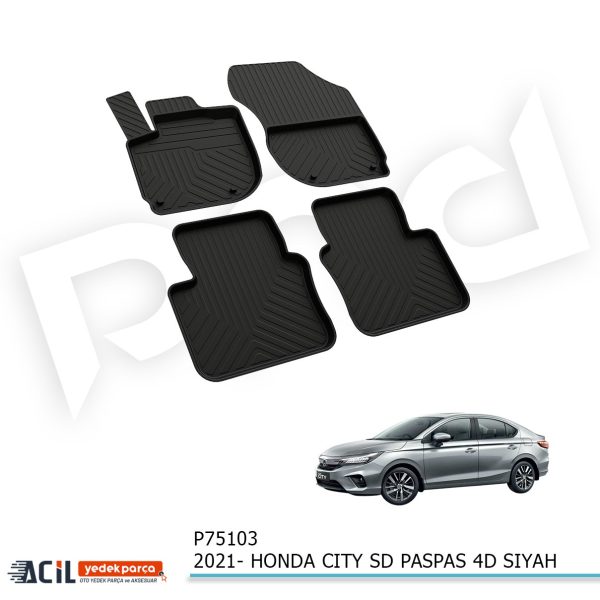 2021- HONDA CITY SD PASPAS 4D SIYAH