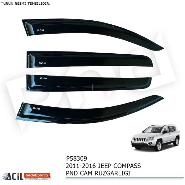 2011-2016 JEEP COMPASS PND CAM RUZGARLIGI