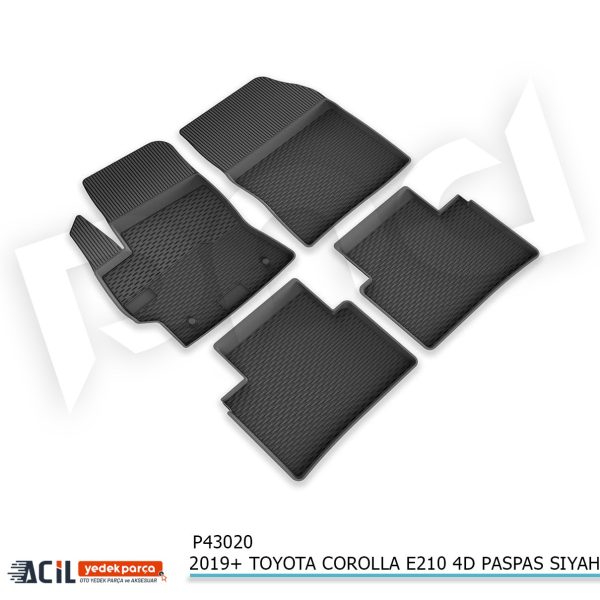2019+ TOYOTA COROLLA E210 4D PASPAS SIYAH