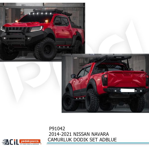 2014-2021 NISSAN NAVARA CAMURLUK DODIK SET ADBLUE