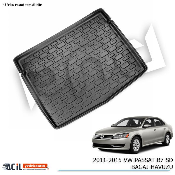 2011-2015 VW PASSAT B7 SD BAGAJ HAVUZU