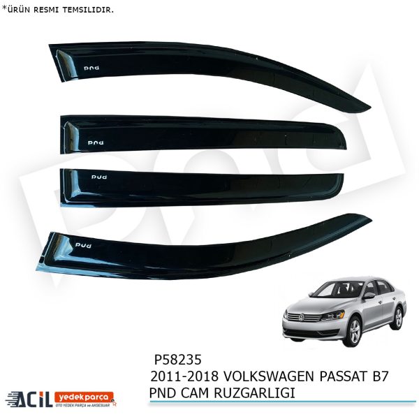 2011-2018 VOLKSWAGEN PASSAT B7 PND CAM RUZGARLIGI