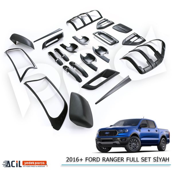 2016+ FORD RANGER FULL SET SIYAH