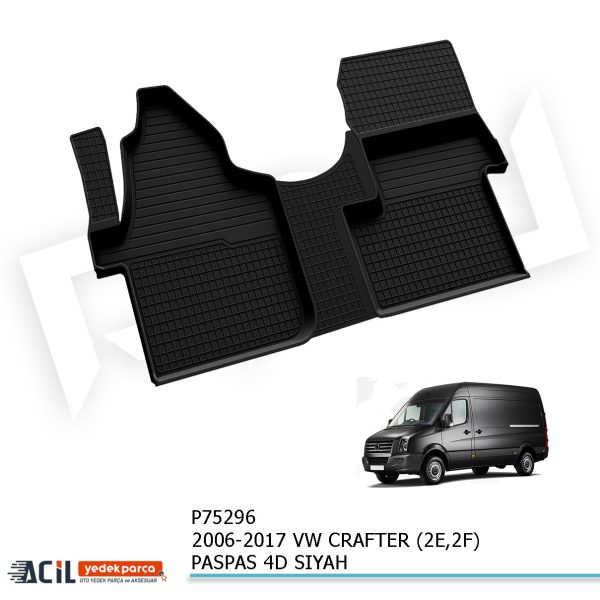 2006-2017 VW CRAFTER (2E,2F) PASPAS 4D SIYAH