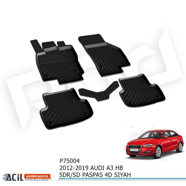 2012-2019 AUDI A3 HB 5KP/SD PASPAS 4D SIYAH