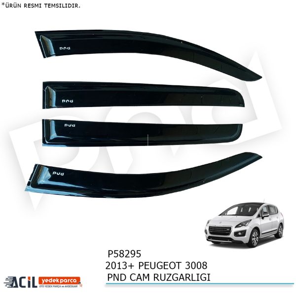 2013+ PEUGEOT 3008 PND CAM RUZGARLIGI