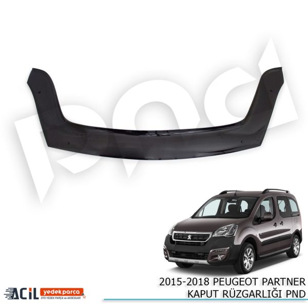 2015-2018 PEUGEOT PARTNER KAPUT RUZGARLIGI PND