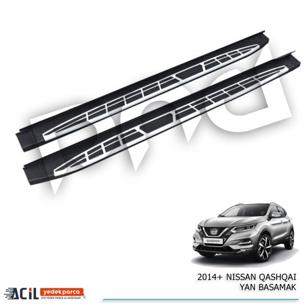 2014-2020 NISSAN QASHQAI KARE TIP YAN BASAMAK