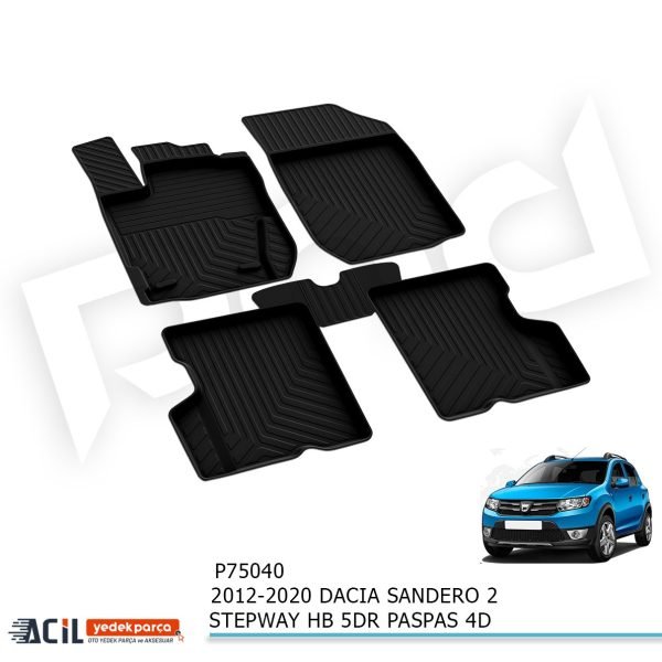 2012-2020 DACIA SANDERO 2 STEPWAY HB 5K PASPAS 4D