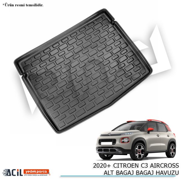 2020+ CITROEN C3 AIRCROSS ALT BAGAJ BAGAJ HAVUZU