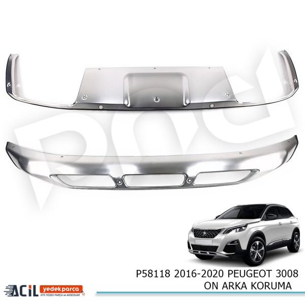 2016+ PEUGEOT 3008 ON ARKA KORUMA