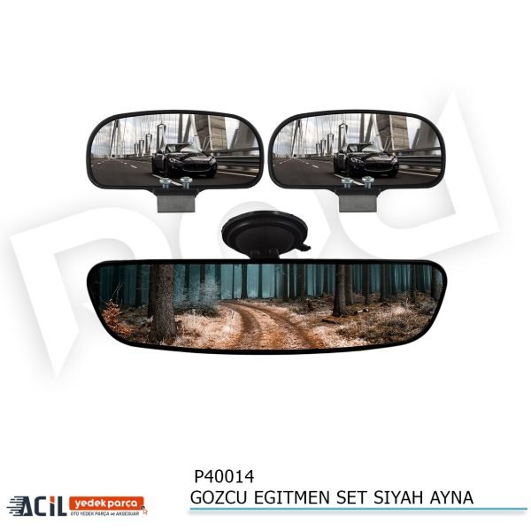 GOZCU EGITMEN SET SIYAH AYNA -331.106