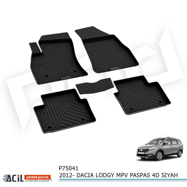 2012- DACIA LODGY MPV PASPAS 4D SIYAH