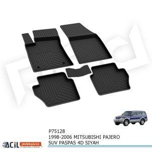 1998-2006 MITSUBISHI PAJERO SUV PASPAS 4D SIYAH
