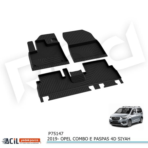 2019- OPEL COMBO E  PASPAS 4D SIYAH