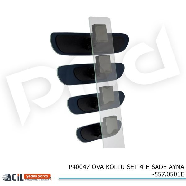 OVA KOLLU SET 4-E SADE AYNA -557.050E