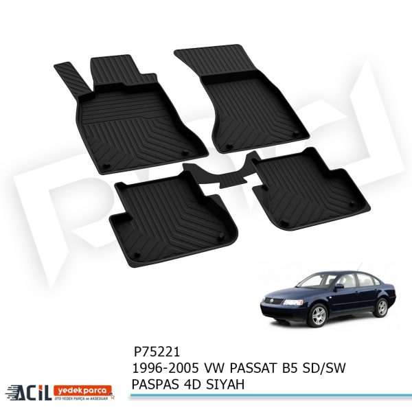 1996-2005 VW PASSAT B5 SD/SW PASPAS 4D SIYAH