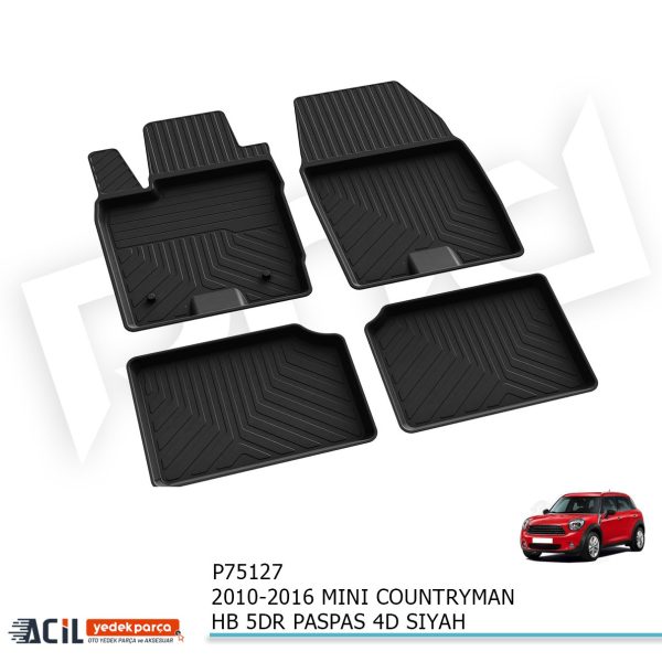 2010-2016 MINI COUNTRYMAN HB 5KP PASPAS 4D SIYAH