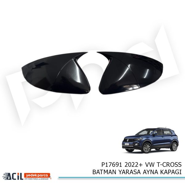 2022+ VW T-CROSS BATMAN YARASA AYNA KAPAGI P.