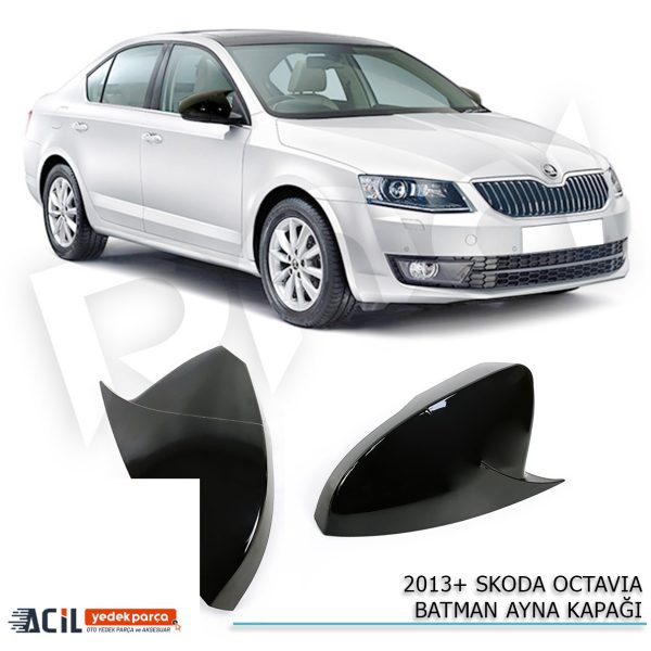 2013-2020 SKODA OCTAVIA MK3 BATMAN YARASA AYNA KAP