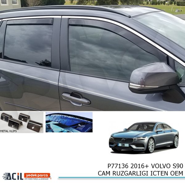 2016+ VOLVO S90 CAM RUZGARLIGI ICTEN OEM