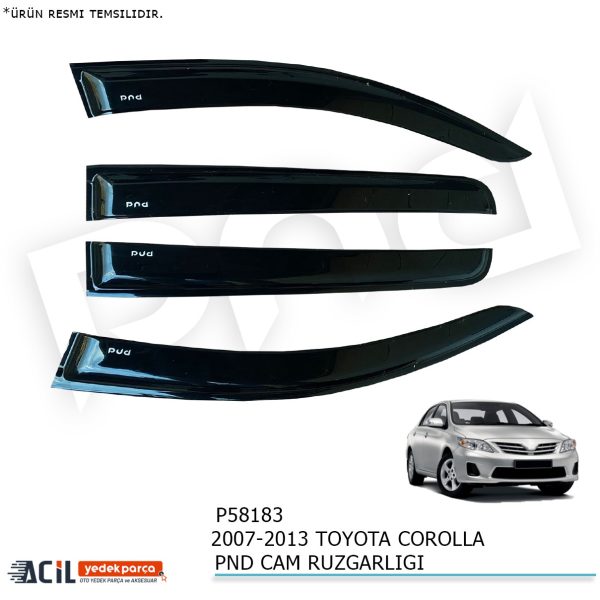 2007-2013 TOYOTA COROLLA PND CAM RUZGARLIGI