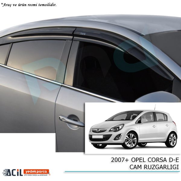 2007+ OPEL CORSA D-E CAM RUZGARLIGI