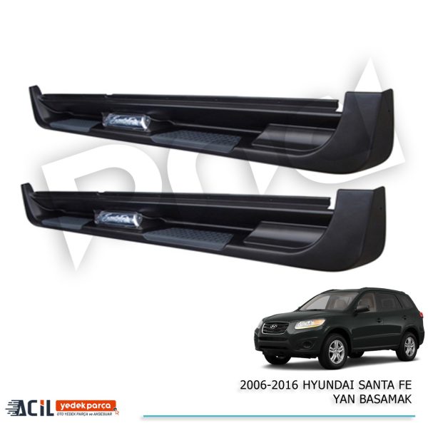 2006-2010 HYUNDAI SANTA FE YAN BASAMAK OEM GRI