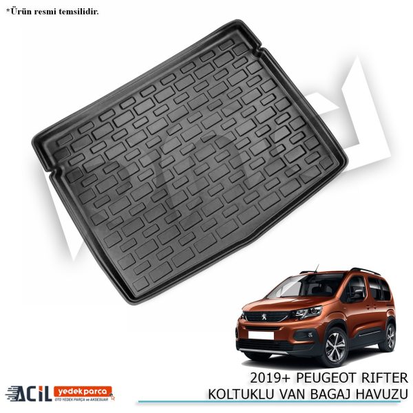2019+ PEUGEOT RIFTER KOLTUKLU BGJ HAVZ SEPERATORLU