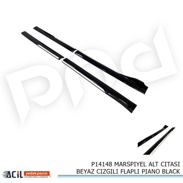MARSPIYEL ALT CITASI BEYAZ CIZGILI FLAPLI PIANO