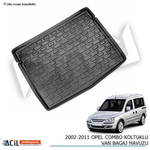 2002-2011 OPEL COMBO KOLTUKLU VAN BAGAJ HAVUZU