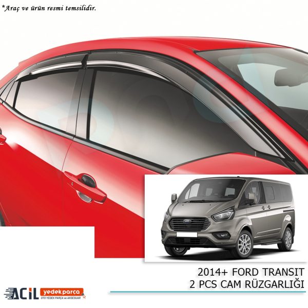 2014+ FORD TRANSIT 2 PCS CAM RUZGARLIGI