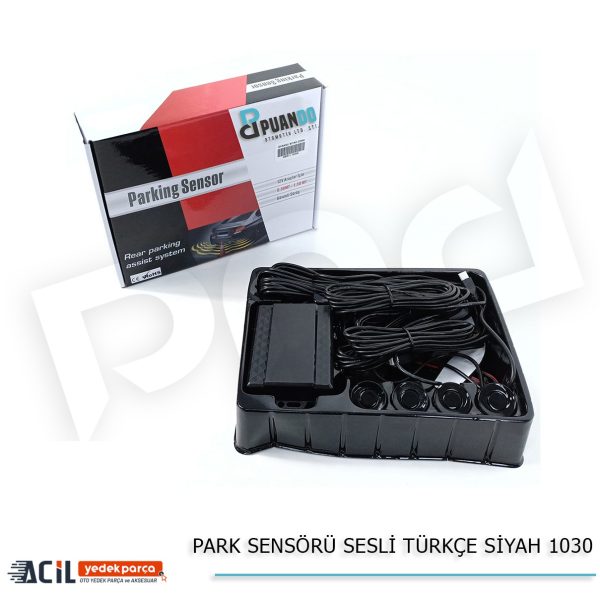 PARK SENSORU LED EKRANLI SIYAH 1020