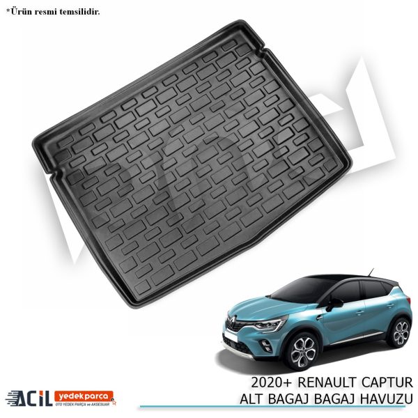 2020+ RENAULT CAPTUR ALT BAGAJ BAGAJ HAVUZU