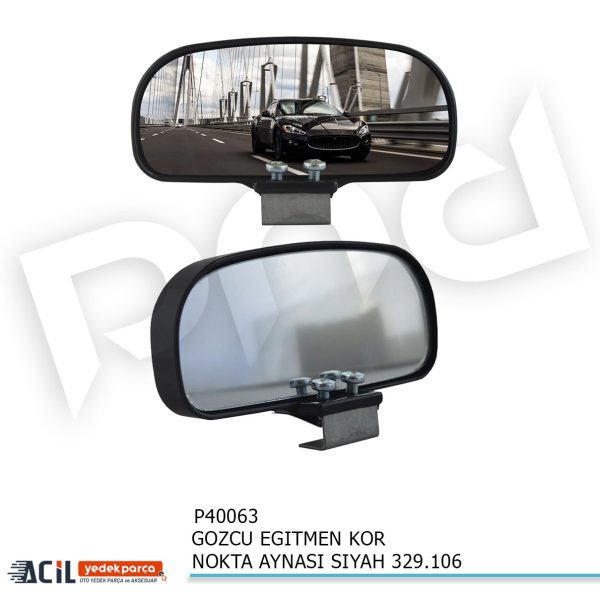 GOZCU EGITMEN KOR NOKTA AYNASI SIYAH 329.106