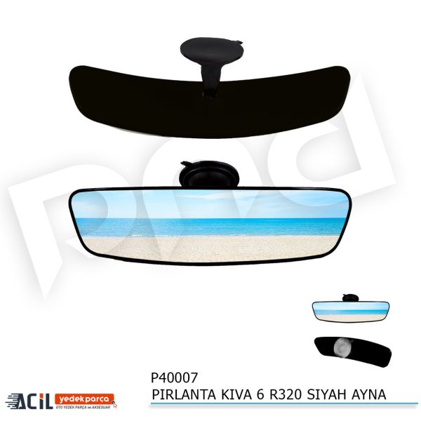 PIRLANTA KIVA 6 R320 SIYAH AYNA-1.626.056