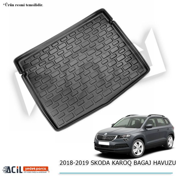 2018-2019 SKODA KAROQ BAGAJ HAVUZU