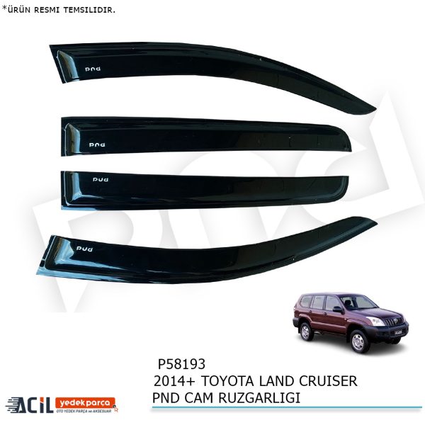 2014+ TOYOTA LAND CRUISER PND CAM RUZGARLIGI