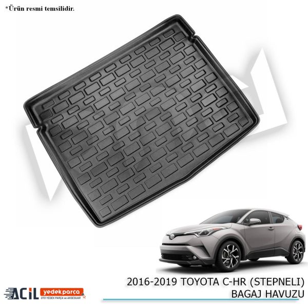 2016-2019 TOYOTA C-HR (STEPNELI) BAGAJ HAVUZU