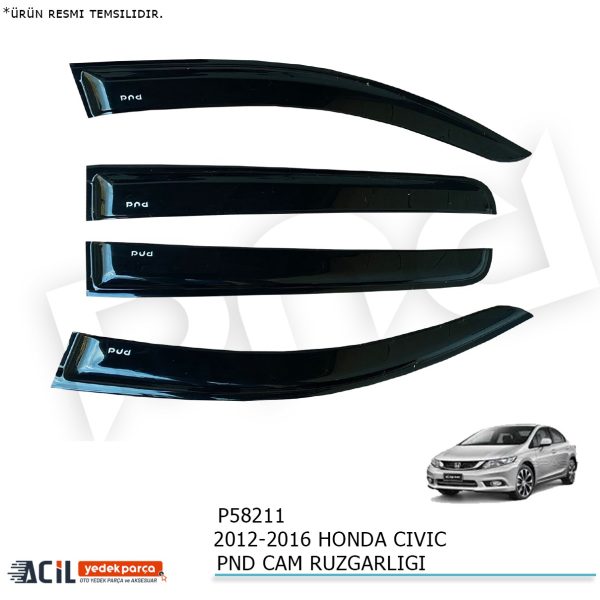 2012-2016 HONDA CIVIC PND CAM RUZGARLIGI
