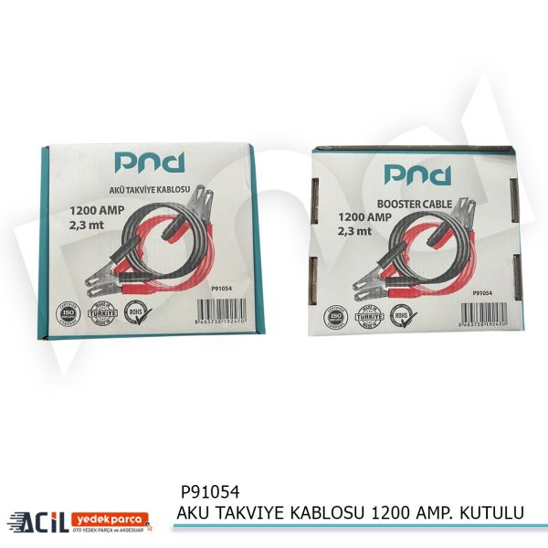 AKU TAKVIYE KABLOSU 1200 AMP. KUTULU