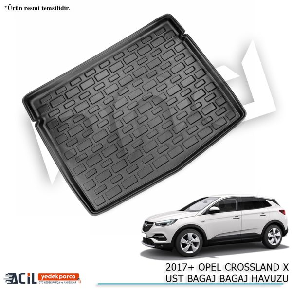 2017+ OPEL CROSSLAND X UST BAGAJ BAGAJ HAVUZU