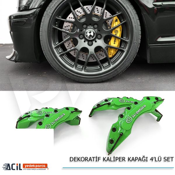 YESIL KALIPER KAPAGI 4LU SET BREMBO
