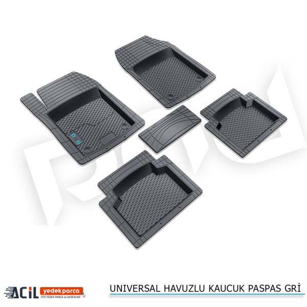 UNIVERSAL HAVUZLU KAUCUK PASPAS GRI 7 LI